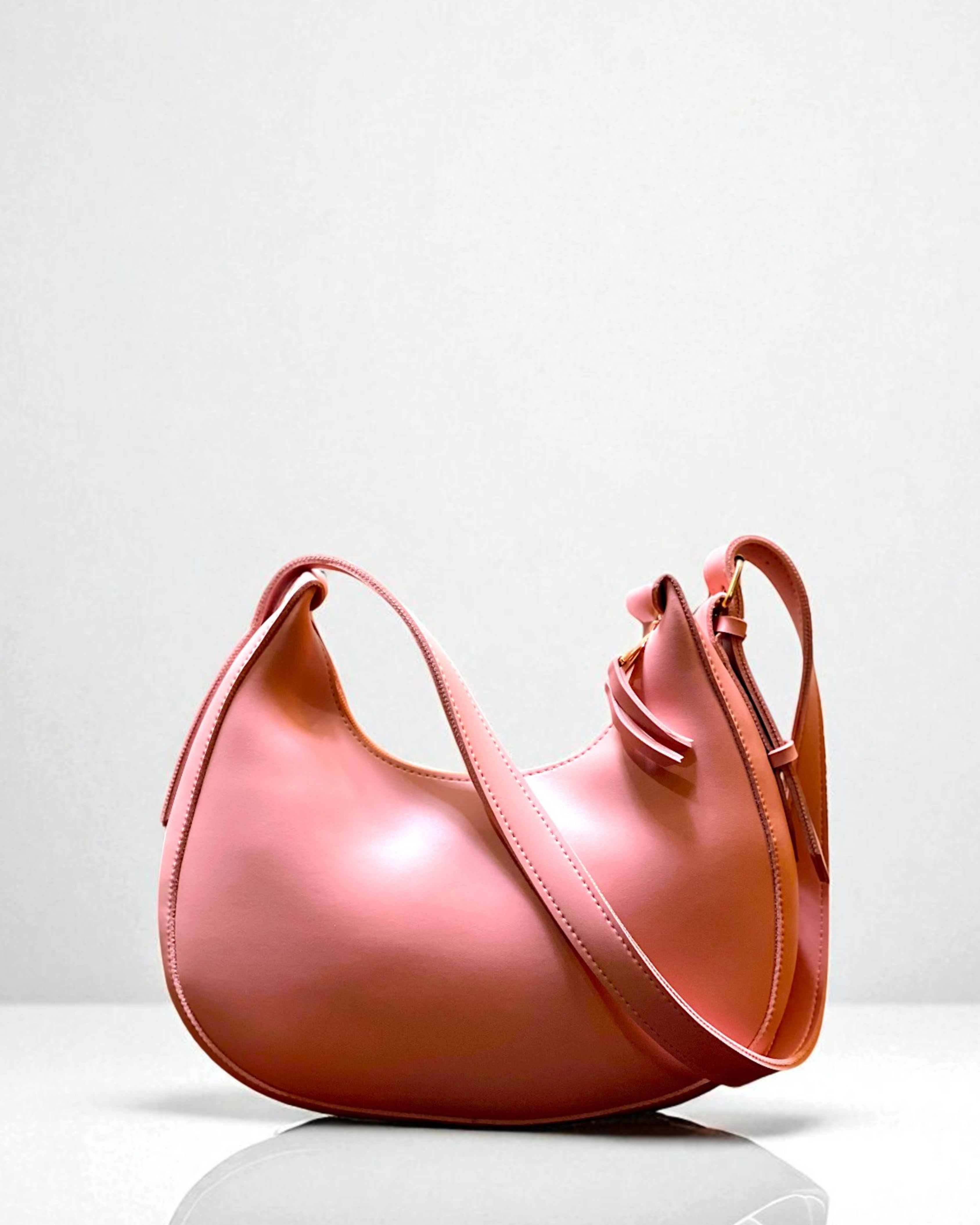 Luna Curve Pink Crossbody